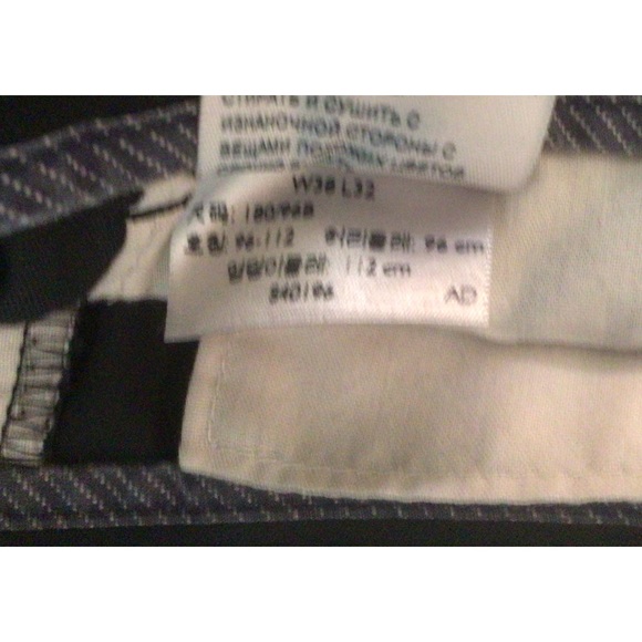 Dockers, Mens Double Pleat, Cuffed, Black 38 x 32, Trousers - Picture 3 of 3